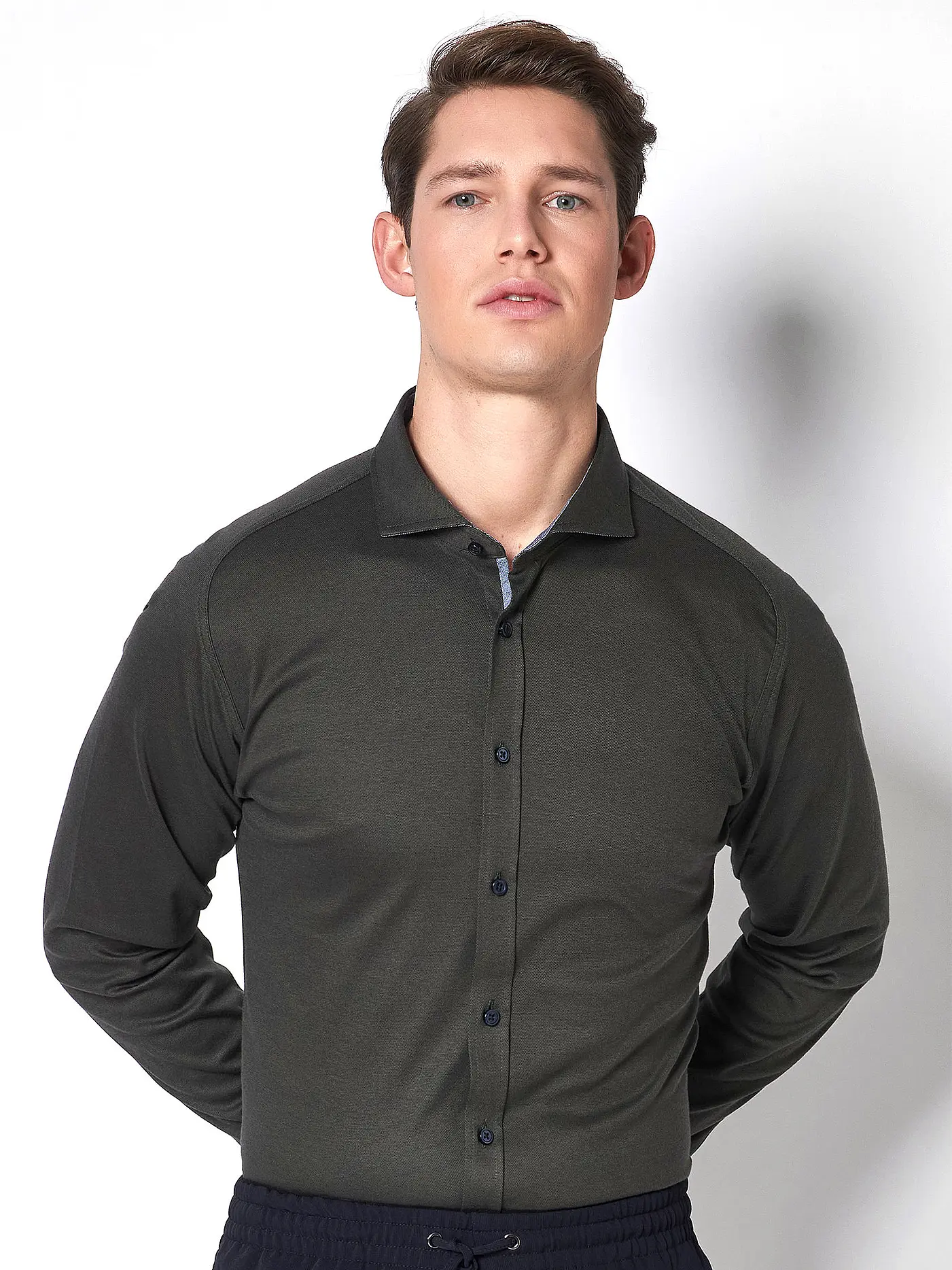DESOTO | Jerseyhemd Slim Fit | 